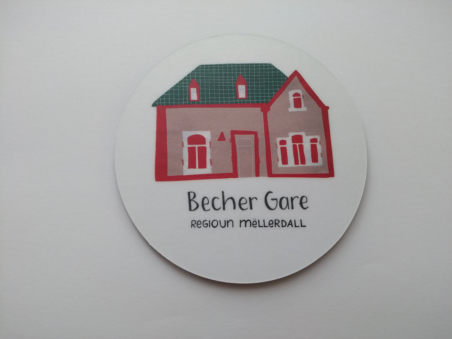 Coaster for glasses - Becher Gare