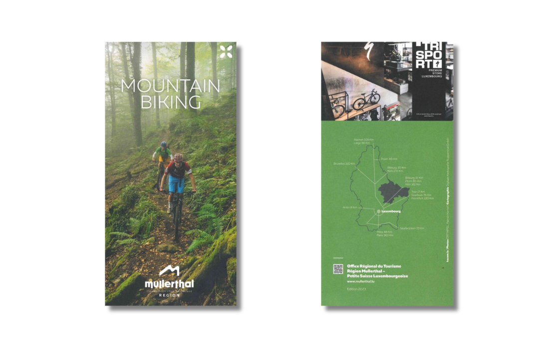 Mountainbike-Strecken (DE/EN - FR/NL)