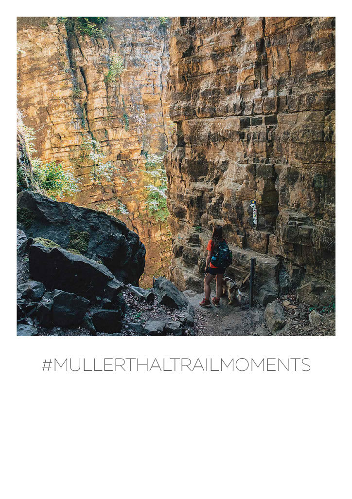 Mullerthal Trail Moments Postkarte "Wandern 2"