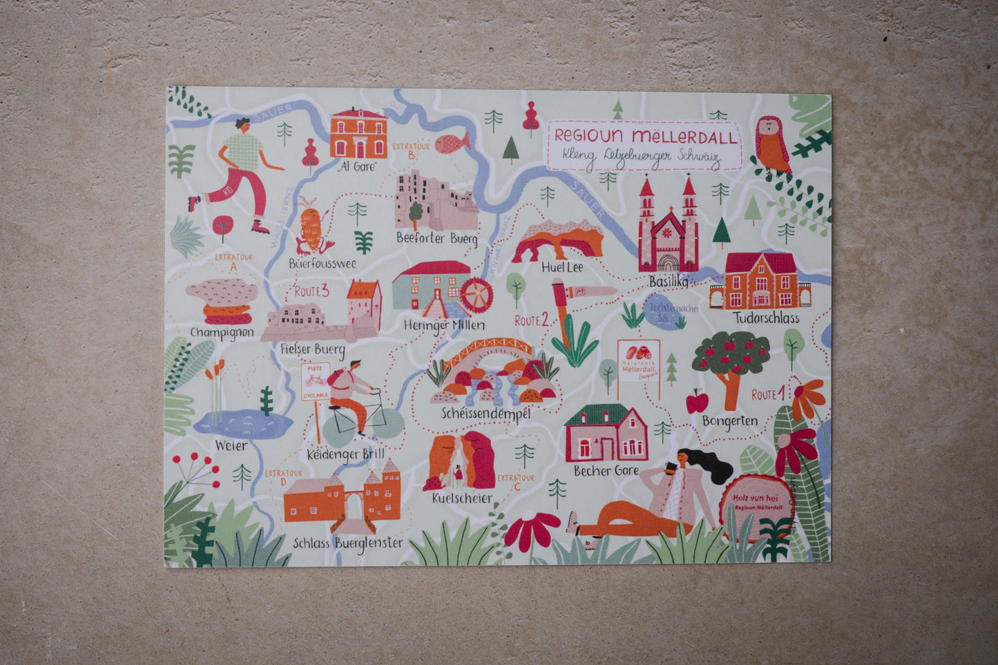 Regio Mullerthal Briefkaart
