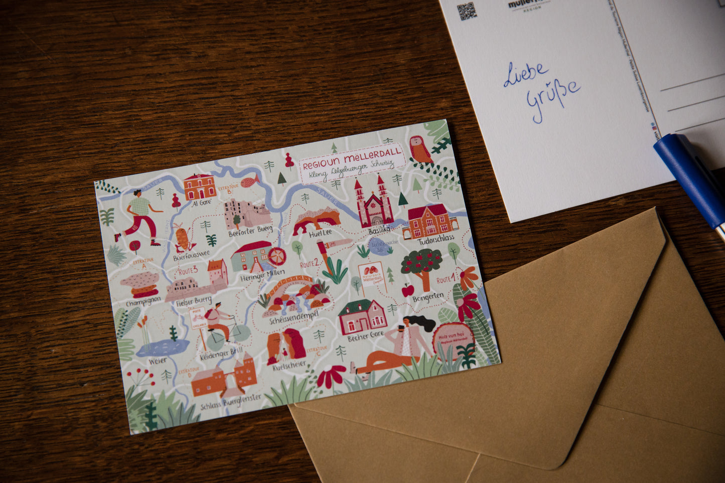 Regio Mullerthal Briefkaart