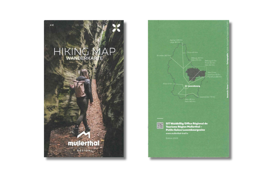 Hiking Map (DE/FR/NL/EN)