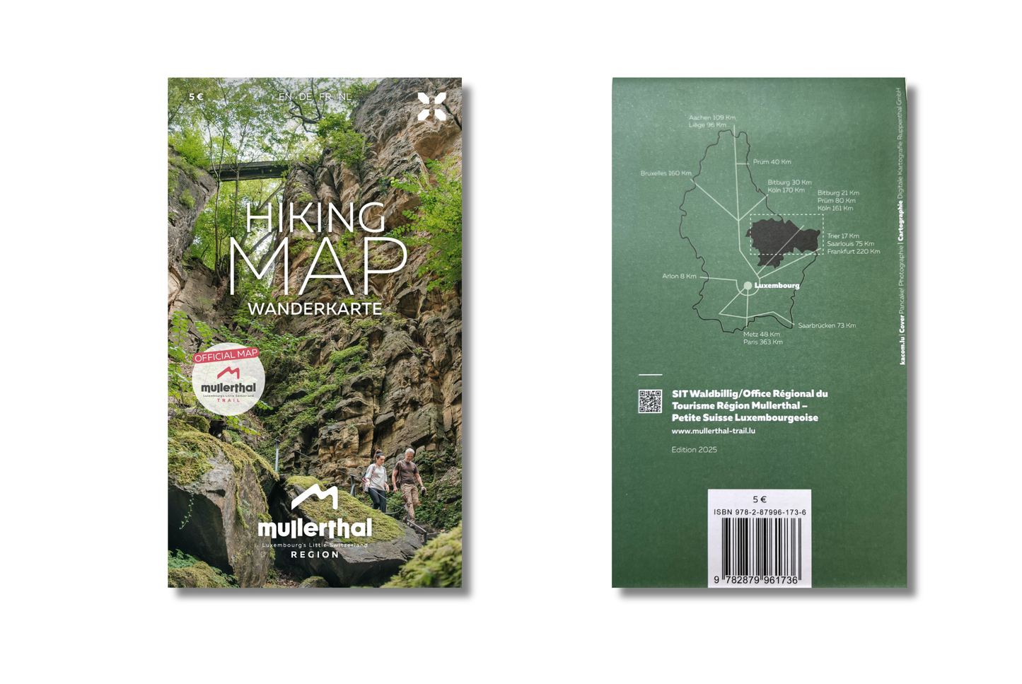 Carte de randonnée (DE/FR/NL/EN)