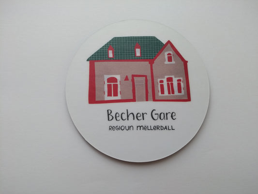 Coaster for glasses - Becher Gare