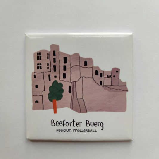 Beeforter Buerg Magnet