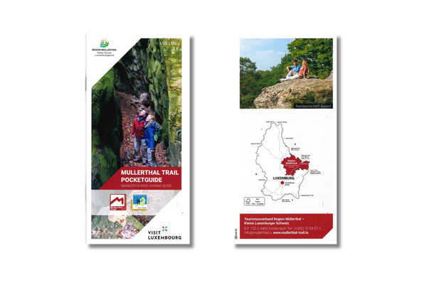 Mullerthal Trail Pocketguide (DE/EN - FR/NL)