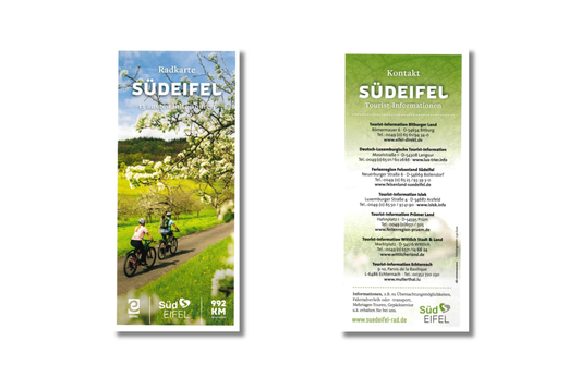 Carte cycliste Südeifel (DE)