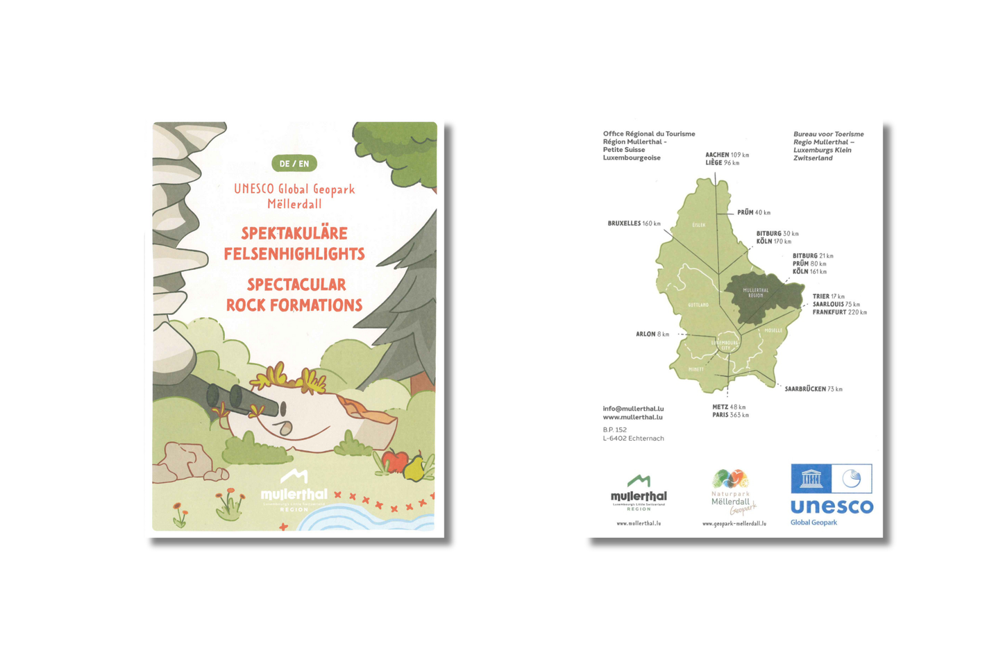 Spectacular Rock Formations (DE/EN - FR/NL)