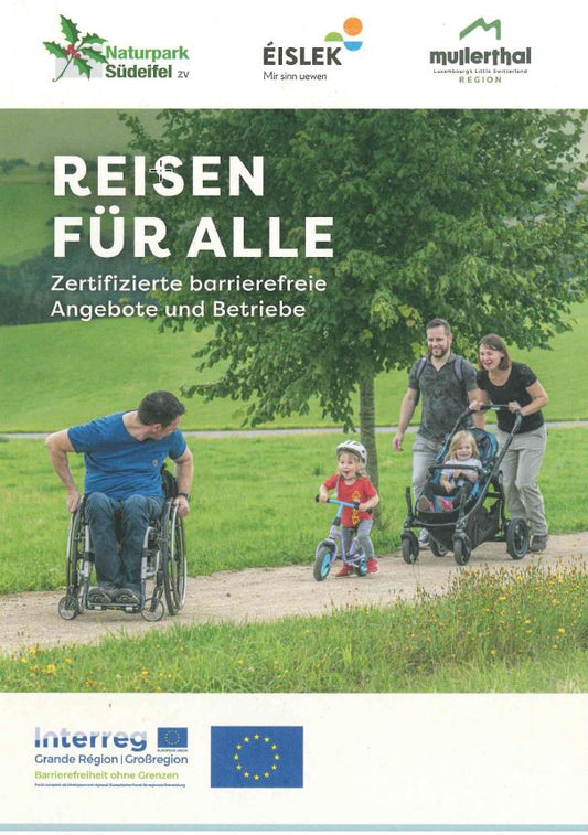 Brochure "Reisen für alle"